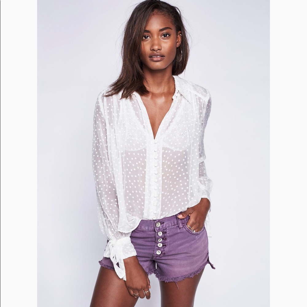 {Free People} Cutoff Shorts